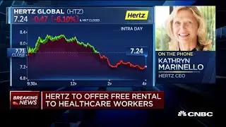 Hertz will offer free rental cars to healthcare workers to assist amid the coronavirus outbreak