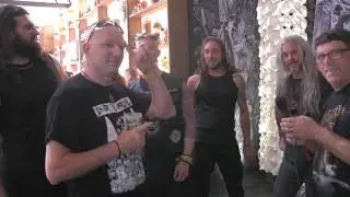 Interview du groupe HANTAOMA au festival HELLFEST &agrave; CLISSON (FRANCE) le 23/06/2018