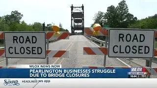 Pearlington business owners struggle to stay afloat amid bridge closures