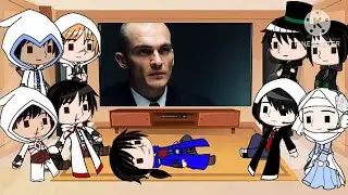 Assassin Creed React Агент 47 Хитмэн + Бонус #hitmen #agent47 #fyp #foryou #assassin