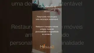 Reaproveite m&oacute;veis para uma decora&ccedil;&atilde;o sustent&aacute;vel