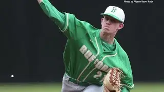 Pitcher Dylan Lesko throws 97 MPH gas