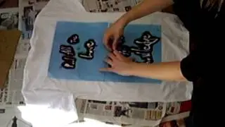 Как сделать свой собственный трафарет (и нанести трафарет на футболку)