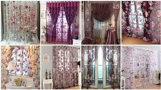 Extremely Beautiful And Classy Curtains Designs For Modern Home//Floral Embroidered Curtains