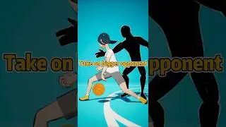Intimidated by taller opponents?Use this move to take them on. #basketballtraining #animation