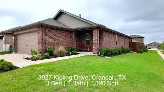 3927 Kipling Dr, Crandall - Home for Sale in Wildcat Ranch, Crandall, Kaufman County, Texas