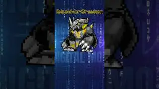 ЧЕРНЫЙ ДРАКОН-ВОИН ДИГИМОН!