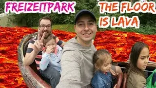 THE FLOOR IS LAVA im FREIZEITPARK - mit Lulu & Leon - Der BODEN ist LAVA