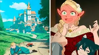 The squad finds The Golden Country | Delicious in Dungeon