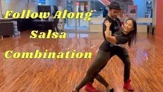 Salsa Dance Combination - Beginner/Intermediate Friendly