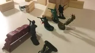 Desktop Battle - An Army Men Stopmotion
