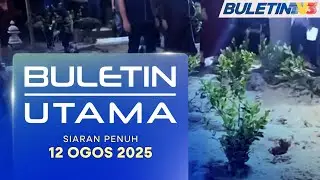 Luluh Hati Isteri Hanya Mampu Usap Jenazah Suami, Dua Anak | Buletin Utama, 12 Ogos 2025