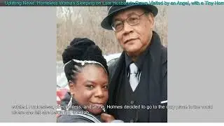 Uplifting News: Homeless Woman Sleeping on Late Husbands Grave Visited by an Angel, with a