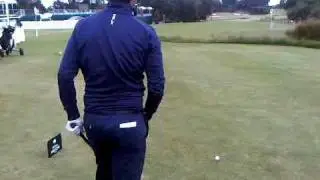 Matteo Manassero Tee Shot Australian Master 2011