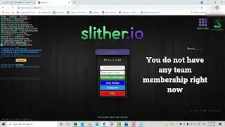 How to play with Team in Slither.io with Keys | NTL Mod for Slither.io | #Tutorial-1 | #Slither.io