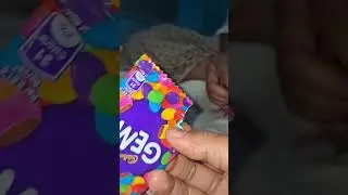 Gems challenge #gemstone #gems #chocolate #colourchallenge #tasks #viral #youtube #youtubeshorts