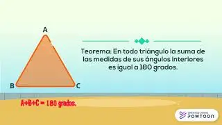 Teorema fundamental del tri&aacute;ngulo