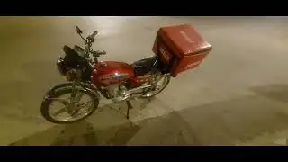 Food delivery rider accident