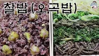 #찰밥 #보름밥              밥반먹어도 맛있는 찰밥간하기/오곡밥/잡곡밥/OGOKBAP/English subtitles[상어이모.SANGEOIMO]