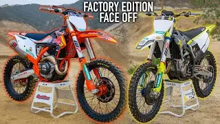 KTM vs HUSQVARNA - WHICH FACTORY EDITION IS BEST?? FACTORY EDITION FACE OFF