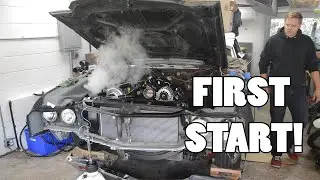 FIRST START UP! Chevelle LS Turbo Build