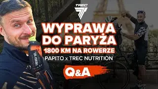 PASHA x TREC NUTRITION Q&A - 1800 km rowerem do Paryża, najciekawsze sytuacje, czy będzie powtórka?