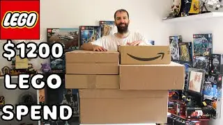 My Huge $1200 LEGO Haul - My Biggest Ever Spend!!