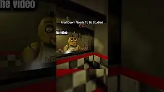 bro was flabbergasted #youtubeshorts #fnaf #fnafdoom
