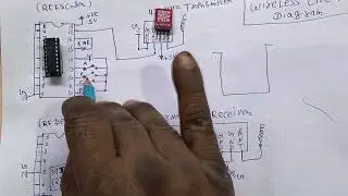 Wireless Water Level Circuit Diagram | #waterlevelcontroller #waterlevelsensor 