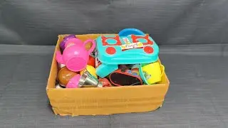 My Mini kitchen Set Unboxing ASMR | Mini Kitchen Unboxing | Mini Cooking Set | Just Review It