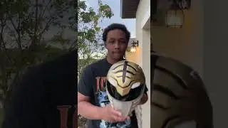 We Made a 3D Printed White Ranger Helmet Mighty Morphing Power Ranger