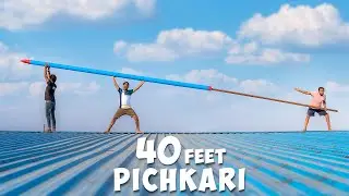 We Made World's Biggest Pichkari For Holi - 40 Feet Long