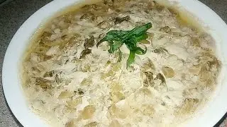 Steamed minced pork with mui choy
