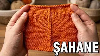 Şiş &Ouml;rg&uuml;de Dik Eksenli Eksiltmeyi B&ouml;yle Yap! ✨How to Knit for Beginners: Step by Step Tutorial