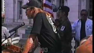 Helmet Law Protest Rally - Madison, Wisconsin 1993