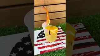 Look what this guy discovered by setting a small cup on fire.&rdquo;#CrazyExperiment#FireTrick#MindBlowing