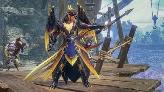 Monster Hunter Rise Sunbreak TU5 Healing Frostcraft Surge Slash Great Sword Build