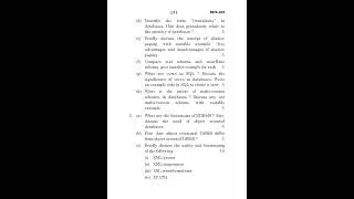 MCS - 043  December  2023 Question Paper