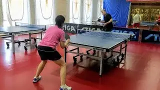 Маланин Владимир (RTTF: 314) vs Ярмош Валентина (RTTF: 279)
