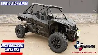 NEW 2025 KAWASAKI TERYX KRX 1000 BLACKOUT EDITION Side by Side UTV For Sale In Sherman, TX