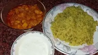 Moong Dal khichdi Recipe  | Pressure Cooker Khichdi  | Aloo Pyaaz ka salan