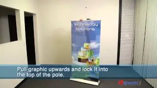 Premium Roll Up Retractable Banner Stand Canada