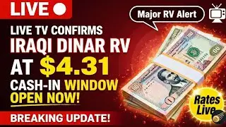🔥 LIVE TV CONFIRMED: Iraqi Dinar Revaluation Hits $4.31 Today! 💥