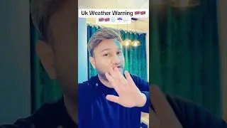 Cold weather warning in Uk 🇬🇧🌨️pound kharch ker lo wernabemar ho jao gy🇬🇧😂#uk #weather #snow