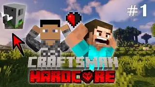 JUGANDO CRAFTSMAN EN MODO HARDCORE❤️ &iquest; PODRE SOBREVIVIR?