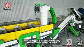 🔔 New generation of plastic PP/PE washing line 🔔