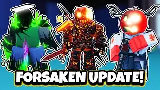 Forsaken Update | Slasher Released, 50+ Skins, Taph Milestones, Maps, Emotes, Achievements and More!
