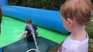 Angus and Dorothy part two at muddy boots on the waterslide