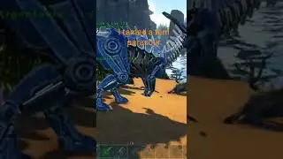 i tamed a tek dino #youtube #videogames #yes #ark #tek #parasour#dino