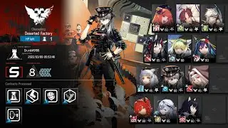Arknights - CC#6 Wild Scales Rotating Map Day 9: Deserted Factory Risk 8 Clear